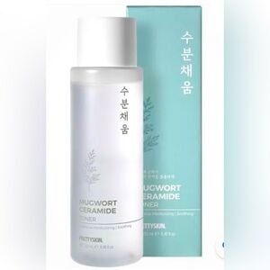 🔥 New & Sealed PRETTYSKIN Mugwort Ceramide Toner Moisturizing Soothing 8.45 oz.